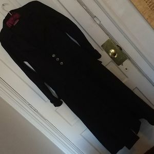 "Reverend Coat" by Red Balls on Fire Black sz L